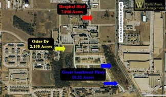 Plus de détails pour 3451 Hospital Blvd, Grand Prairie, TX - Terrain à vendre