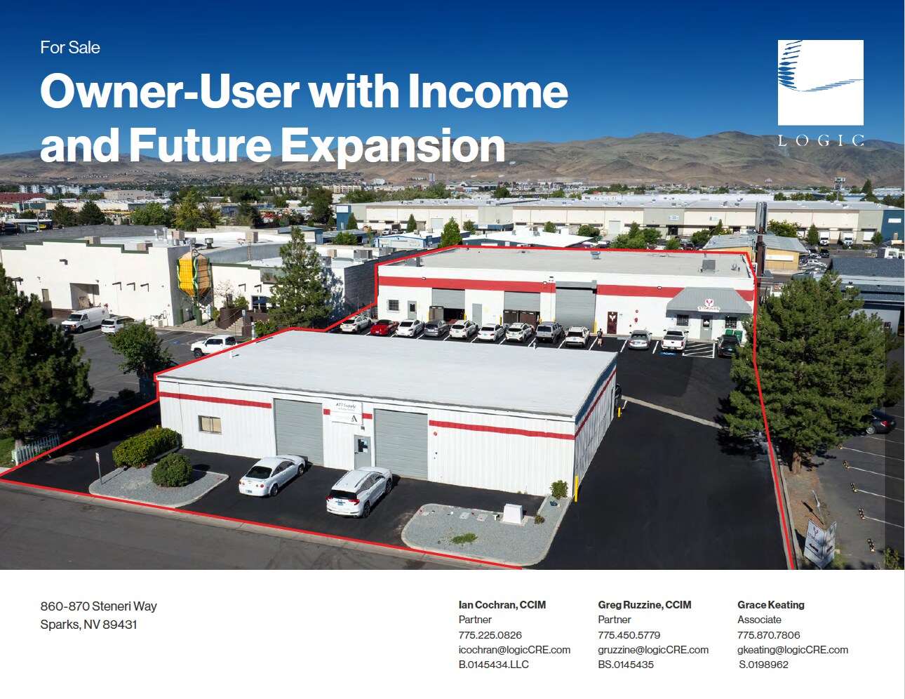 860-870 Steneri Way, Sparks, NV à vendre Photo du bâtiment- Image 1 de 5