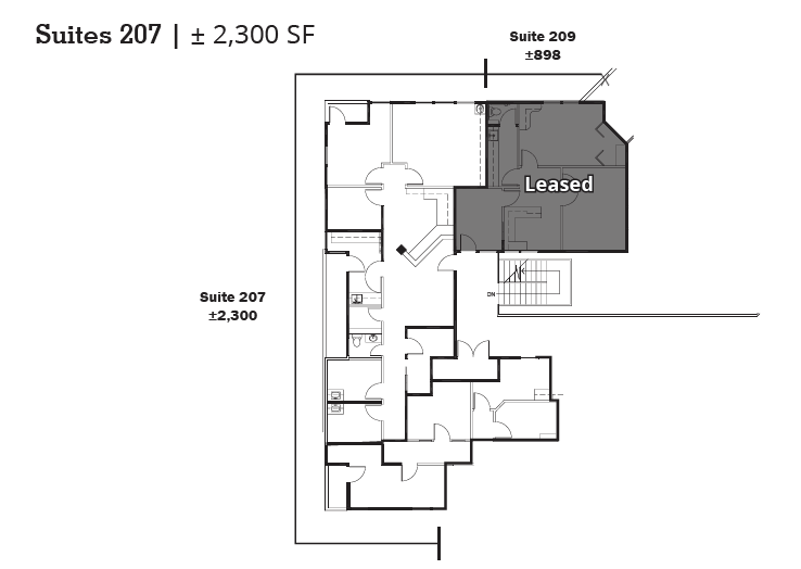 805 W La Veta Ave, Orange, CA for lease Floor Plan- Image 1 of 1