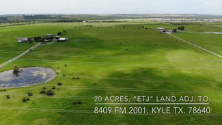 Plus de détails pour 8409 FM 2001, Kyle, TX - Terrain à vendre