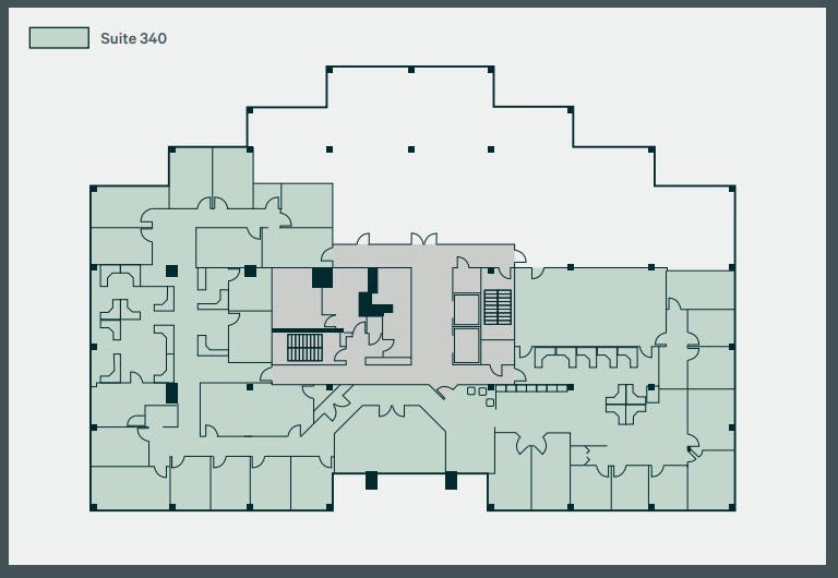 11490 Commerce Park Dr, Reston, VA 20191 - Unité 340 -  - Plan d’étage - Image 1 of 1