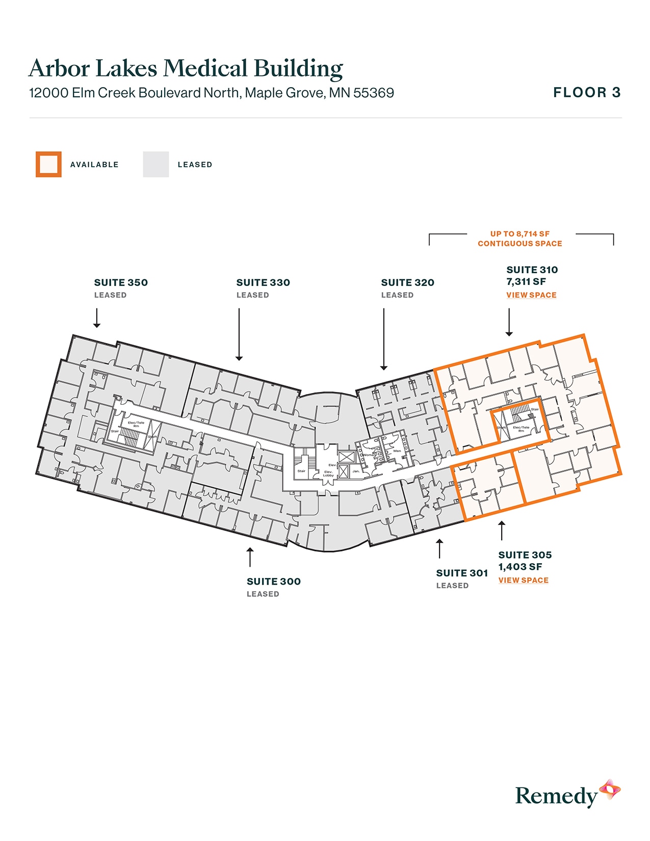 12000 Elm Creek Blvd, Maple Grove, MN for lease Floor Plan- Image 1 of 1