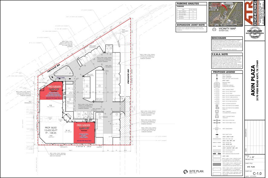 3445 W Grand Pky N, Katy, TX à louer - Plan de site - Image 2 de 3