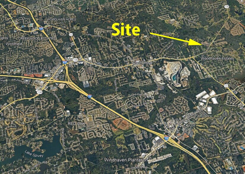 245 Highway 138 E, Stockbridge, GA à vendre - Aérien - Image 3 de 3