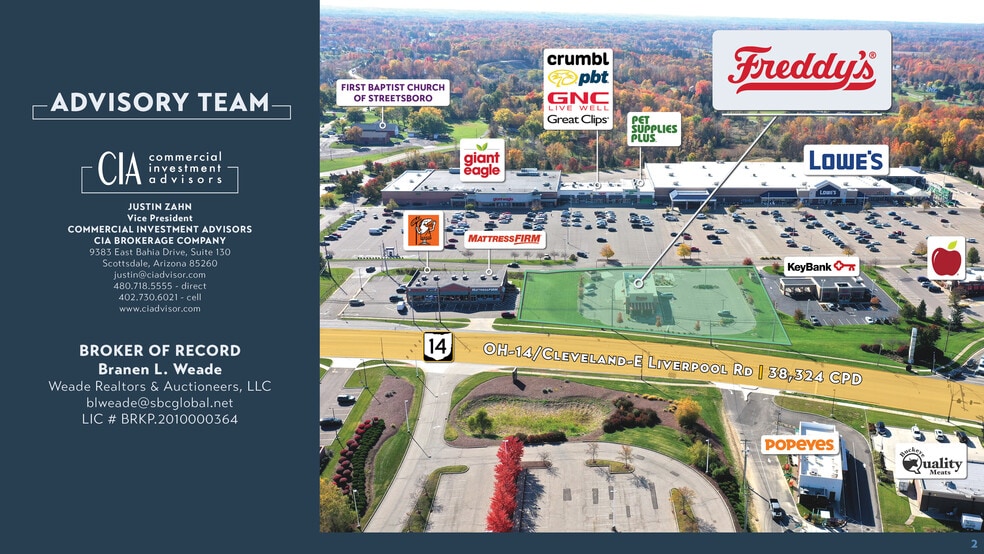 1240 OH-303, Streetsboro, OH for sale - Building Photo - Image 2 of 9