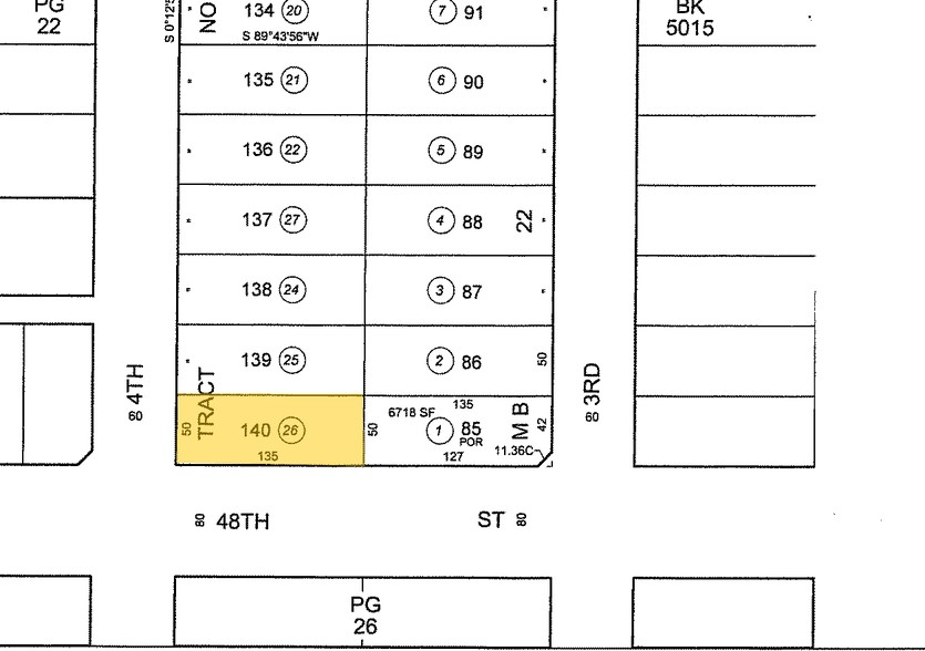 4726 4th Ave, Los Angeles, CA à vendre - Plan cadastral - Image 2 de 10