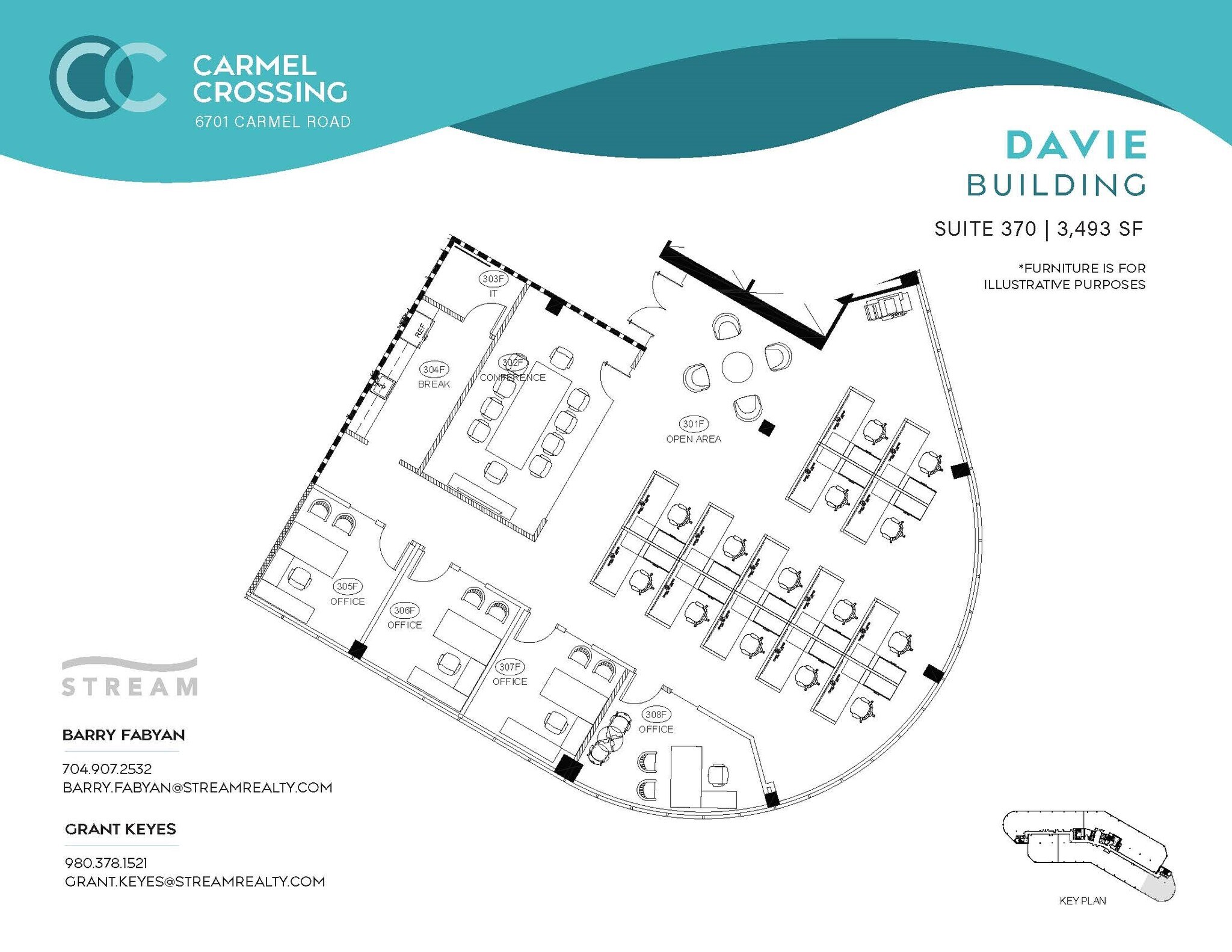 6701 Carmel Rd, Charlotte, NC for lease Floor Plan- Image 1 of 1