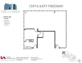 15915 Katy Fwy, Houston, TX for lease Floor Plan- Image 1 of 1