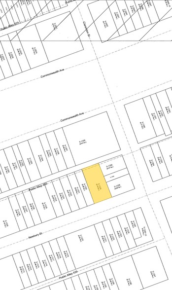 115 Newbury St, Boston, MA à vendre - Plan cadastral - Image 1 de 1