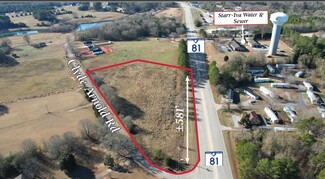 Plus de détails pour Hwy 81 & Clyde Arnold Rd, Starr, SC - Terrain à vendre