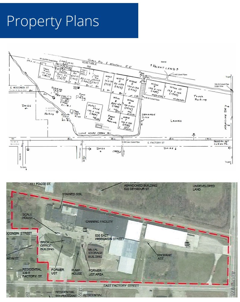 530 E Wisconsin St, Seymour, WI à louer Plan de site- Image 1 de 1