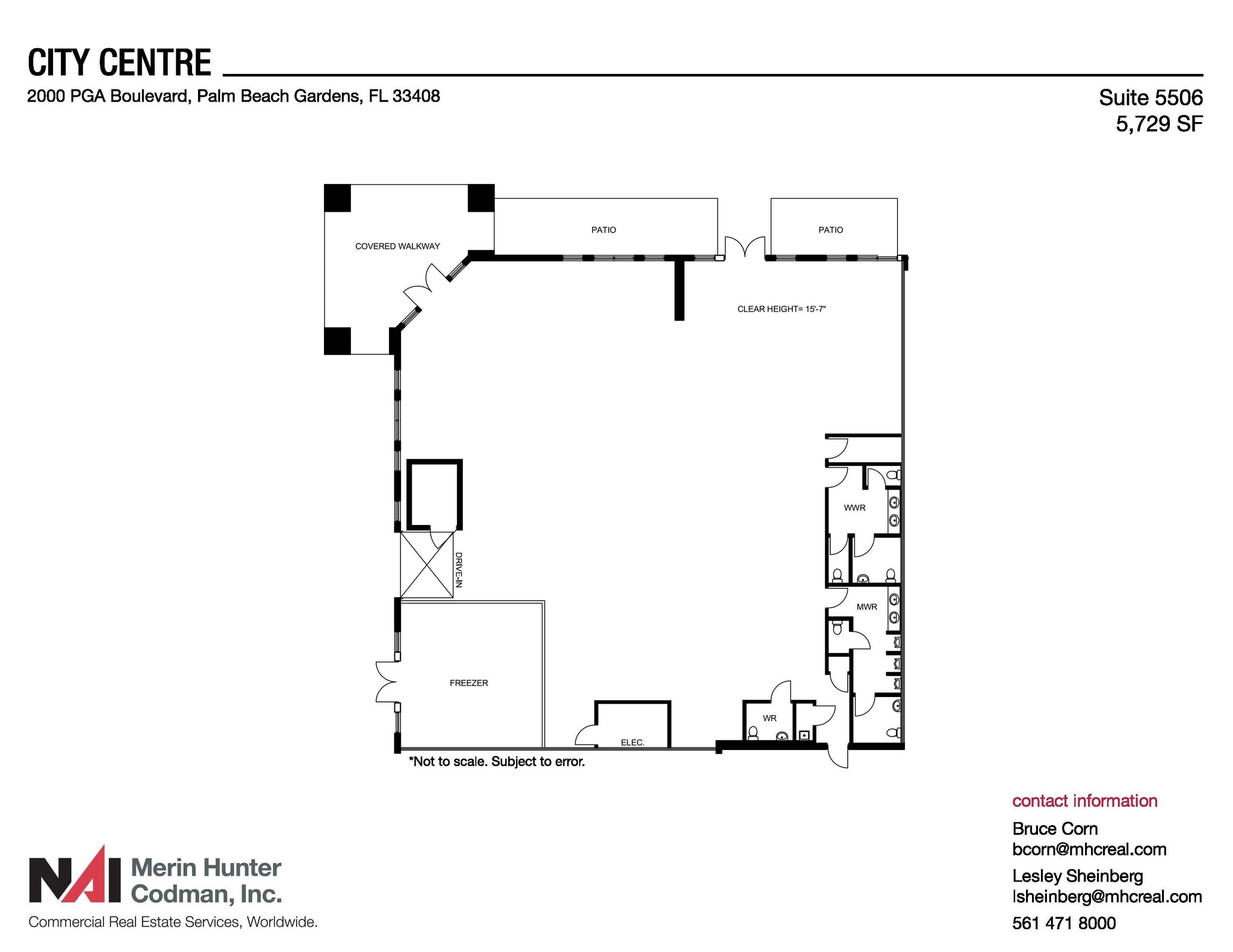 2000 PGA Blvd, Palm Beach Gardens, FL à louer Plan d’étage- Image 1 de 7