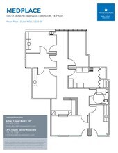 1315 St Joseph Pky, Houston, TX for lease Floor Plan- Image 1 of 2