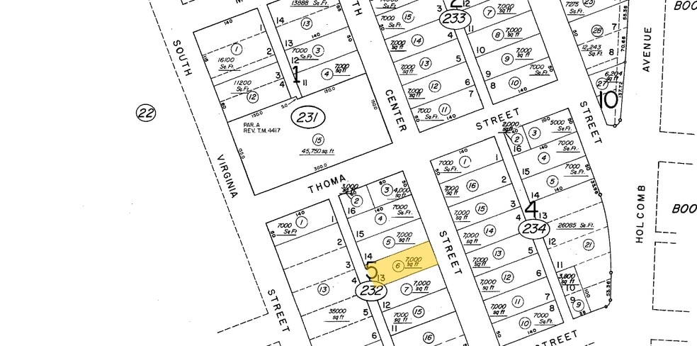 725 S Center St, Reno, NV for lease - Plat Map - Image 2 of 11