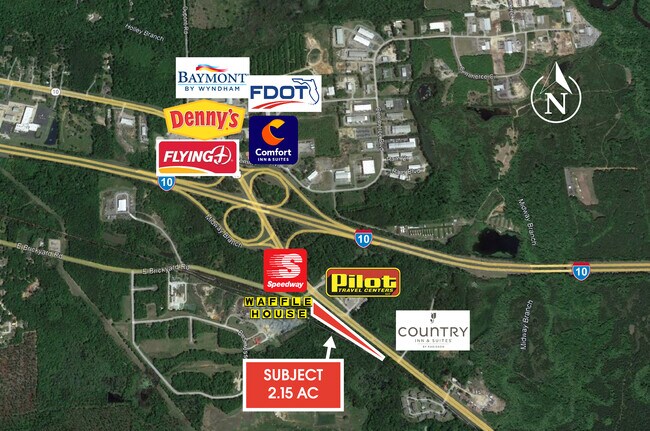 Plus de détails pour 0 Blue Star Hwy, Midway, FL - Terrain à vendre