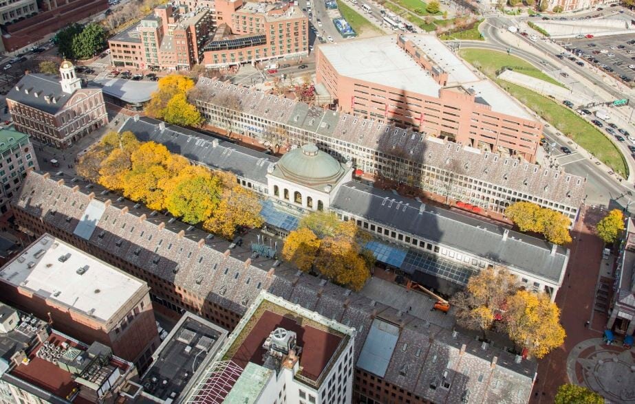 4 S Faneuil Hall Market Pl, Boston, MA for lease - Aerial - Image 2 of 2