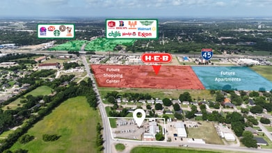 1610 E Ennis Ave, Ennis, TX - AERIAL  map view - Image1