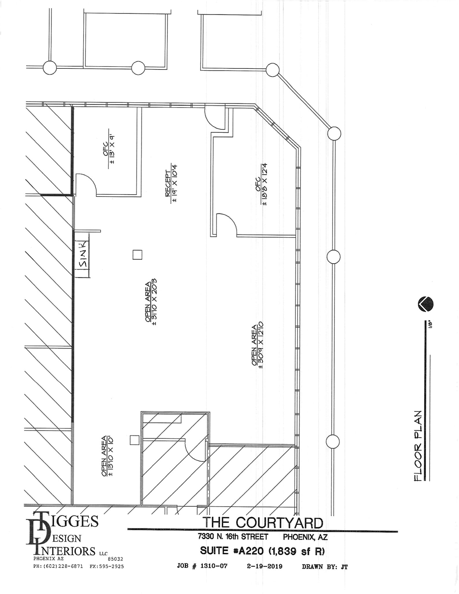7330 N 16th St, Phoenix, AZ for lease Site Plan- Image 1 of 1