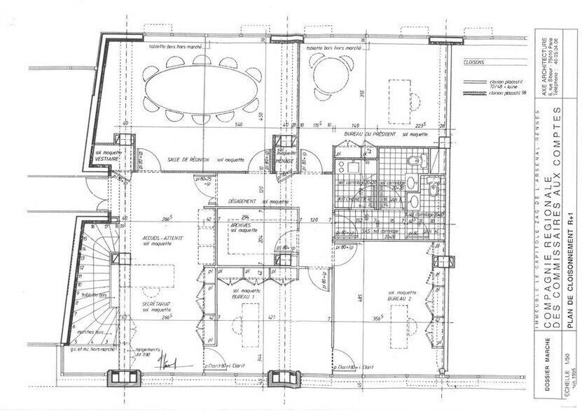 Bureau dans Rennes à vendre - Plan d’étage - Image 3 de 3