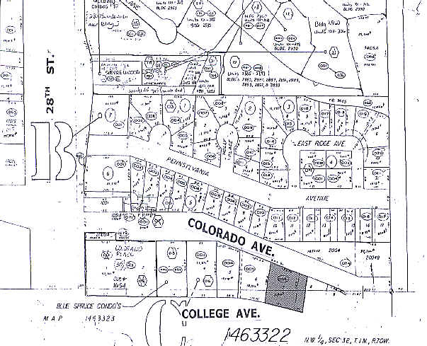 2955 E College Ave, Boulder, CO à vendre - Plan cadastral - Image 2 de 2
