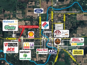 720-756 Broadway St, Berlin, WI - Aerial  map view