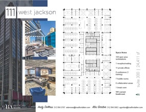 111 W Jackson Blvd, Chicago, IL for lease Floor Plan- Image 1 of 6