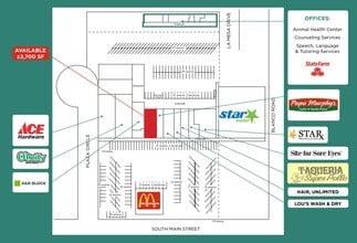 1215-1275 S Main St, Salinas, CA for lease Floor Plan- Image 1 of 1