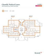 1605 Chantilly Dr NE, Atlanta, GA à louer Plan d’étage- Image 1 de 1