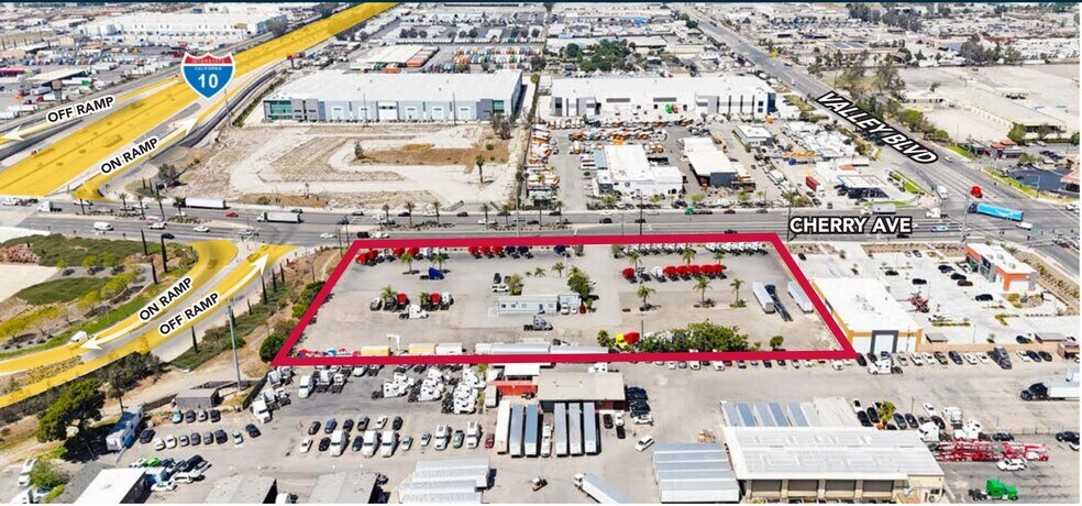 10175 Cherry Ave, Fontana, CA à louer - Aérien - Image 3 de 3