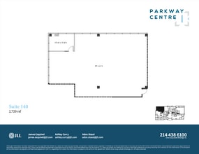 2901 N Dallas Pky, Plano, TX for lease Floor Plan- Image 1 of 1