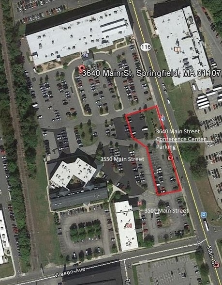 3640 Main St, Springfield, MA à louer - Aérien - Image 3 de 18