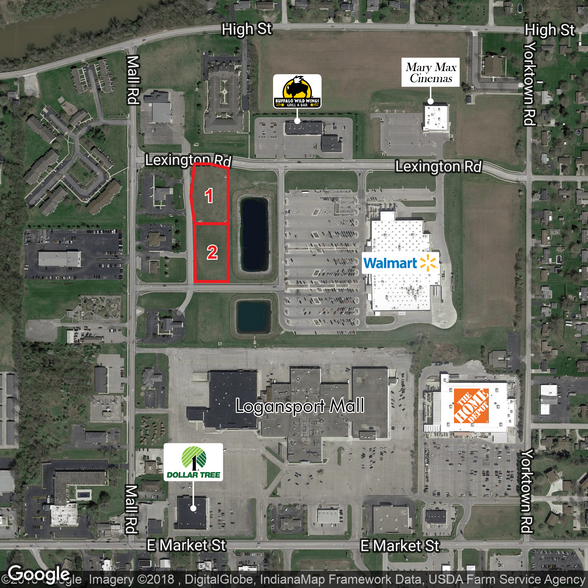 240 Mall Rd, Logansport, IN for sale - Aerial - Image 1 of 2