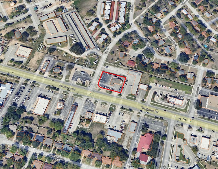 1222 Pat Booker Rd, Universal City, TX à vendre - Aérien - Image 3 de 4