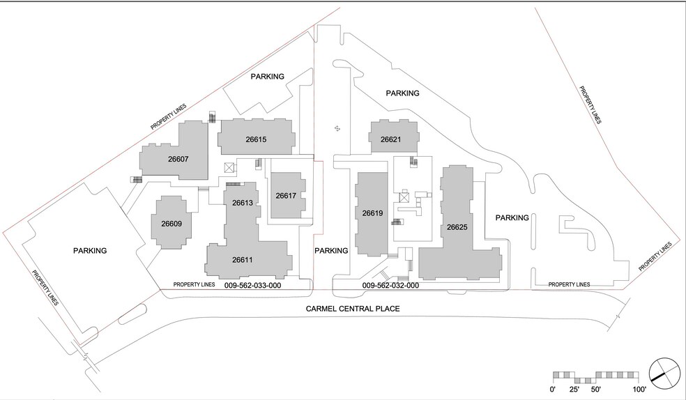 26607-26625 Carmel Center Pl, Carmel, CA à louer - Photo du bâtiment - Image 2 de 23