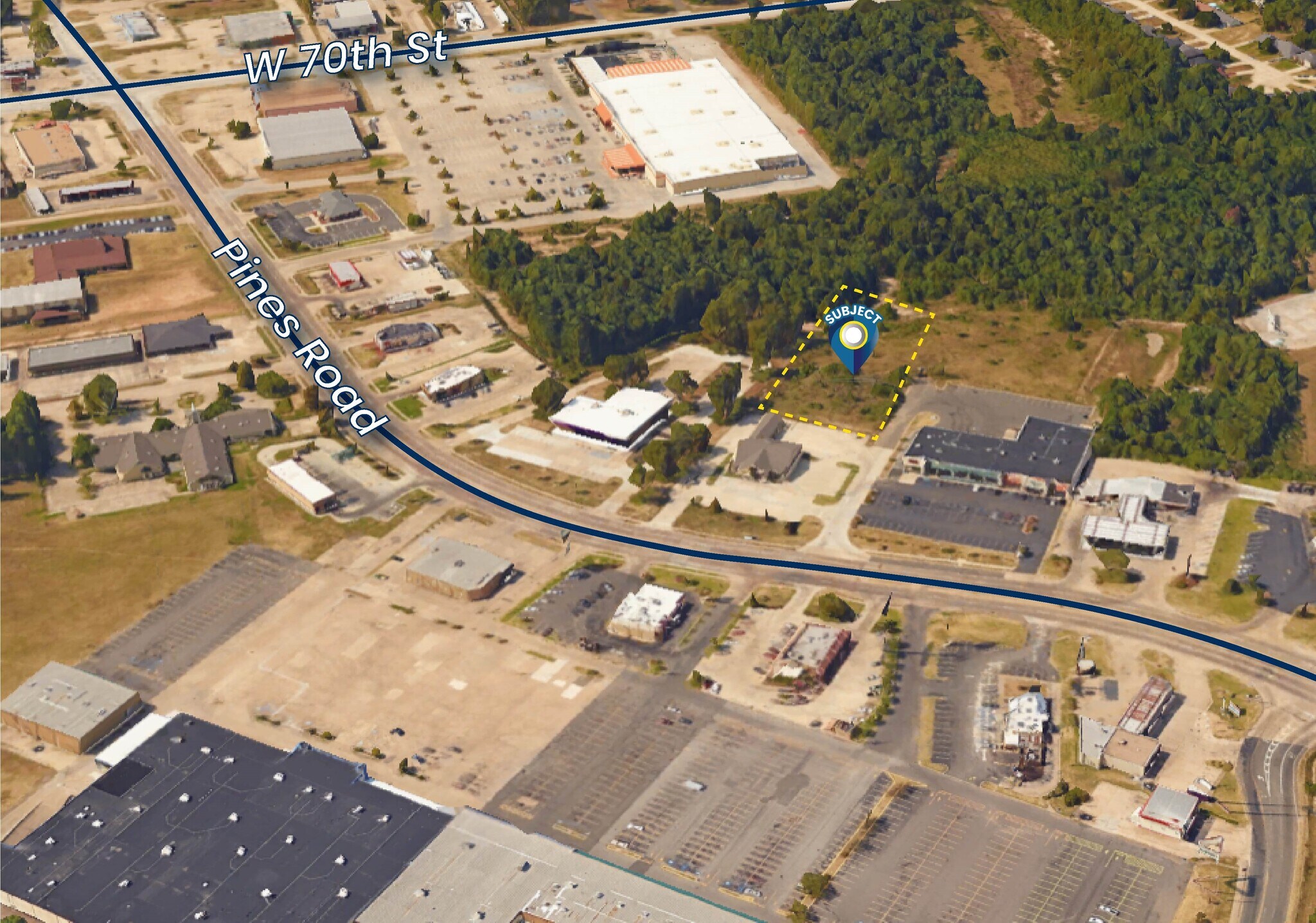 0 Pines Rd & I-20, Shreveport, LA à vendre Photo du bâtiment- Image 1 de 10