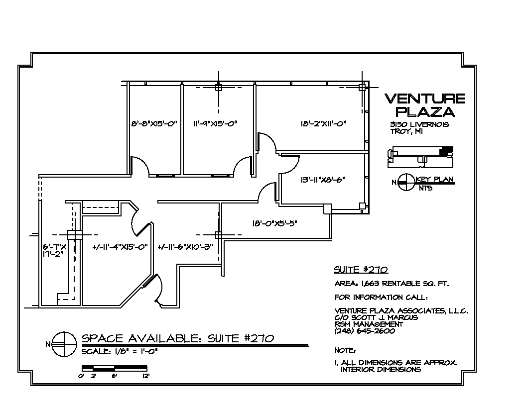 3150 Livernois Rd, Troy, MI à louer Plan d  tage- Image 1 de 4