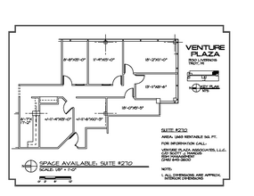 3150 Livernois Rd, Troy, MI à louer Plan d  tage- Image 1 de 4