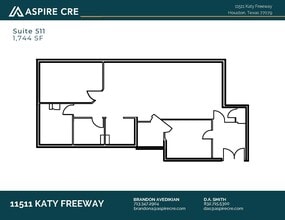 11511 Katy Fwy, Houston, TX for lease Floor Plan- Image 1 of 1