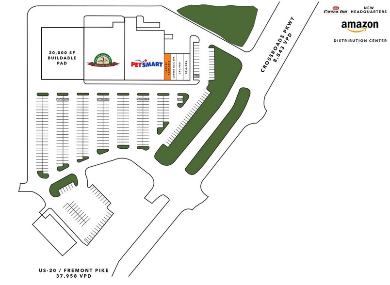 27161 Crossroads Pky, Rossford, OH for lease - Site Plan - Image 3 of 3