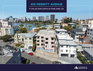 Plus de détails pour 410 Merritt Ave, Oakland, CA - Multi-résidentiel à vendre