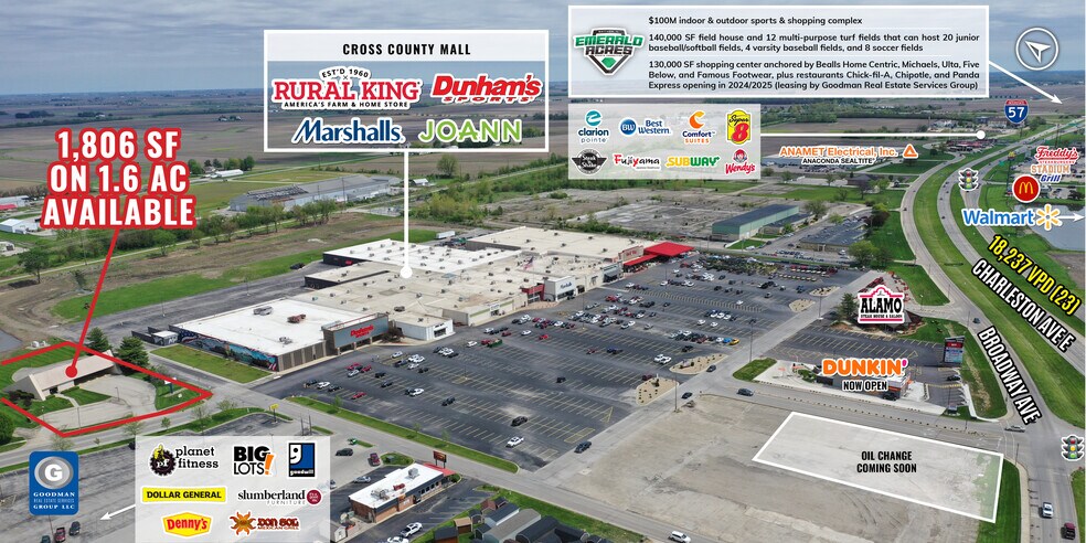 402 Richmond Ave E, Mattoon, IL à vendre - Photo du bâtiment - Image 1 de 5