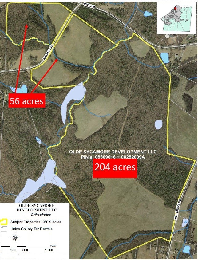 Mill Grove Rd, Charlotte, NC à vendre Plan cadastral- Image 1 de 5