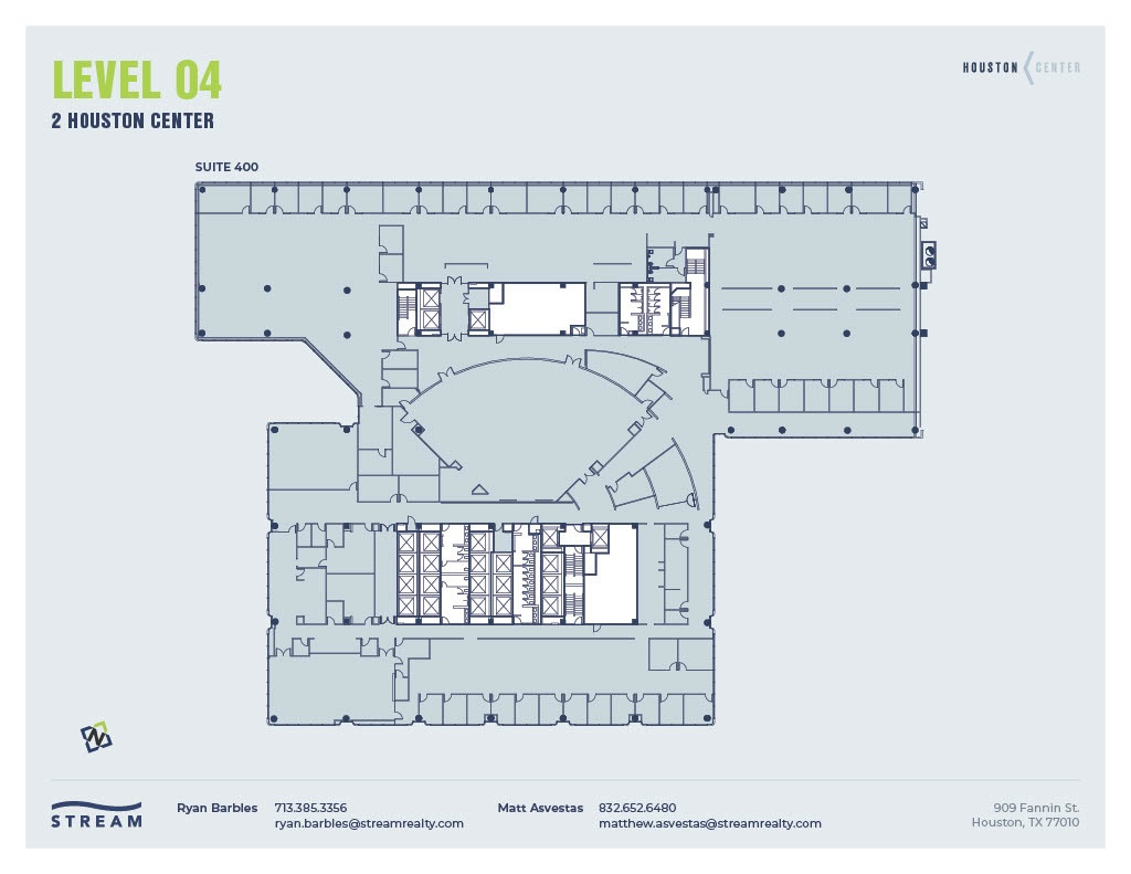 909 Fannin St, Houston, TX for lease Floor Plan- Image 1 of 1