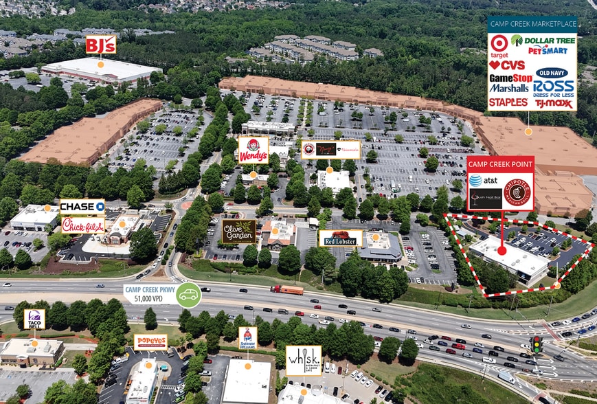 3330 Camp Creek Pkwy, East Point, GA for sale - Building Photo - Image 3 of 6