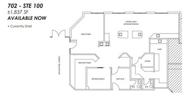 702 E Bell Rd, Phoenix, AZ for lease Floor Plan- Image 1 of 1
