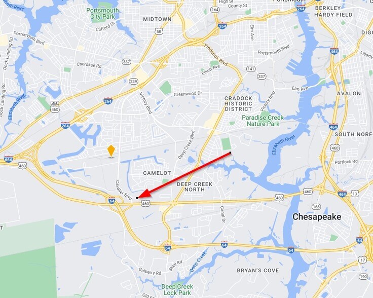 S Military Hwy, Chesapeake, VA à vendre - Photo du bâtiment - Image 2 de 2