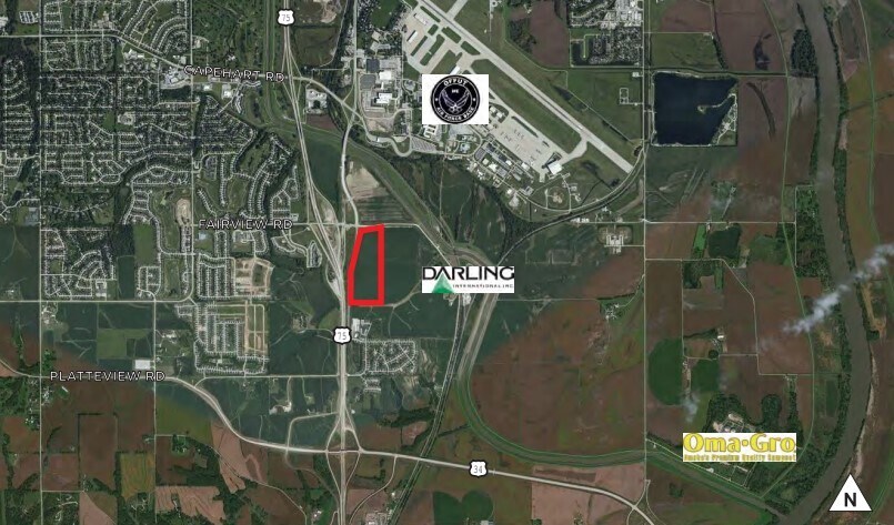 Highway 75 & Fairview, Bellevue, NE à vendre Photo principale- Image 1 de 3