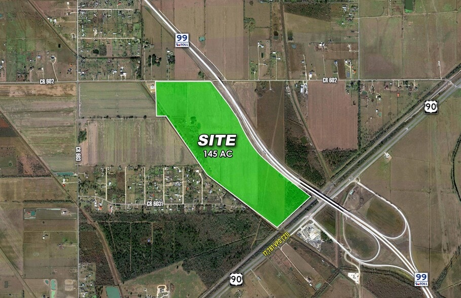 CR 602, Dayton, TX à vendre - Aérien - Image 1 de 2