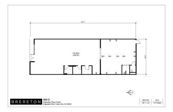 969-999 E Edgewater Blvd, Foster City, CA à louer Plan d  tage- Image 1 de 1