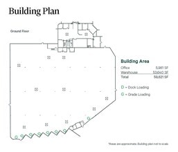 6800 Dennett Pl, Delta, BC for lease Floor Plan- Image 1 of 5